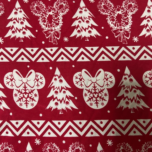 Disney’s Mickey-Minnie Holiday Top-Women - Picture 3 of 6